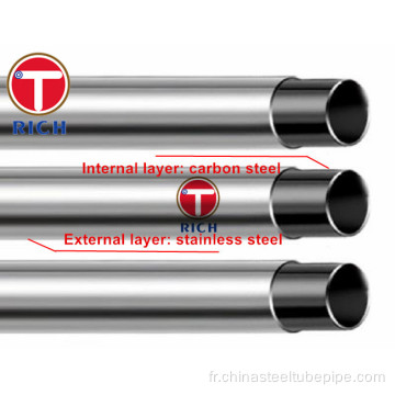 Tubes soudés en acier inoxydable de qualité austénitique et ferritique